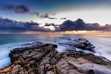 Fototapeta premium Sunrise, Point Arkwright, QLD