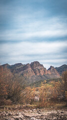 view of the mountains