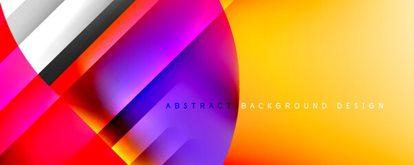 Trendy simple fluid color gradient abstract background with dynamic line effect. Vector Illustration For Wallpaper, Banner, Background, Card, Book Illustration, landing page
