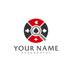 Find Poker logo vector template, Creative Poker logo design concepts