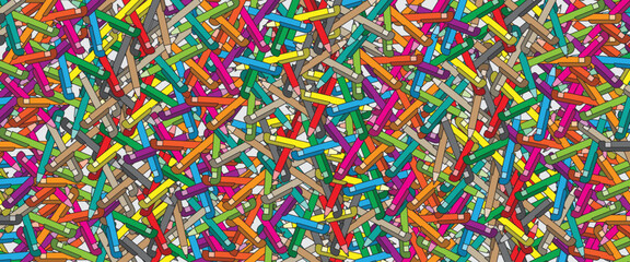 Fototapeta premium Abstract Colorful Background Layout Banners Design. Fountain Pens. Horizontal Poster, Greeting Card, Header For Website 2