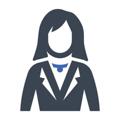 Business women icon