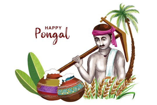 103 Tamilnadu Village Pongal Festival Images, Stock Photos, 3D objects, &  Vectors | Shutterstock