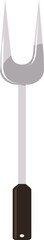 Roast Fork BBQ Equipment Vector