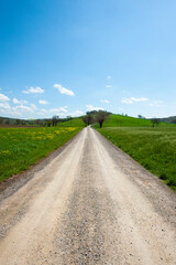 Obraz premium Agritourism in the hills of Tuscany