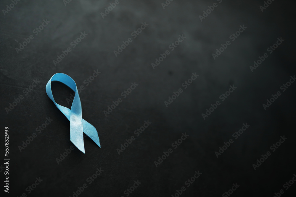 Wall mural Colored ribbon symbol. Symbol of struggle. Background with ribbon.