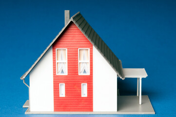 toy house replica, real estate concept