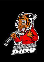 TIGER BASEBALL KING
