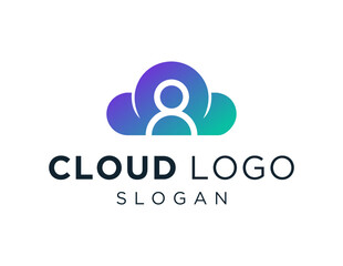 Logo about Cloud on a white background. created using the CorelDraw application.