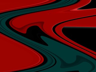 Multicolored fluid lines, waves, geometries, abstract background
