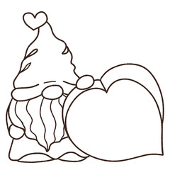 Gnome Love Valentine