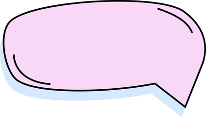 colorful speech bubble, text box, frame talk, chat box, speak balloon, thinking bubble decoration