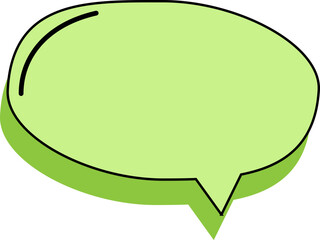 colorful speech bubble, text box, frame talk, chat box, speak balloon, thinking bubble decoration