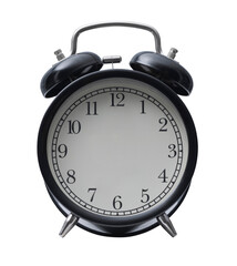 Vintage decorative twin bell alarm clock without hands