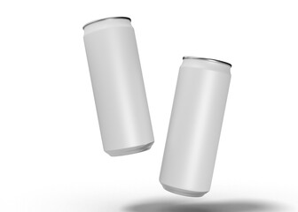 Soda or soft drink can mockup