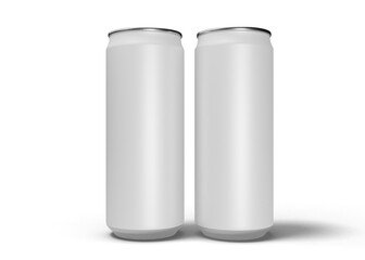 Soda or soft drink can mockup