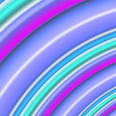 Metal, lines, spirals, colorful waves, iron, abstract background