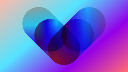 ABSTRACT GEOMETRIC BACKGROUND GRADIENT COLOR DESIGN VECTOR TEMPLATE GOOD FOR MODERN WEBSITE, WALLPAPER, COVER DESIGN 