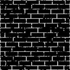 Pattern. Retro brickwork. Brick wall. Background. Brick wall cladding. Wallpaper. Brick interior.