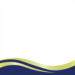 Blue and Gold Business Corner 