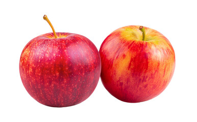 red apple isolated on transparent png