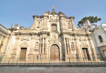 The Church and Convent of San Ignacio de Loyola de la Compañía de Jesús de Quito