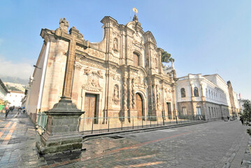 The Church and Convent of San Ignacio de Loyola de la Compañía de Jesús de Quito