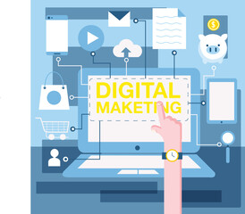 digital marketing template 