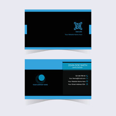 Modern simple business card template