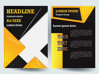 business flyer modern template 