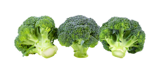 broccoli isolated on transparent png