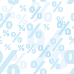 Percent sign sale background. Digital graphics pattern.