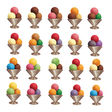 glace, cr&egrave;me, c&ocirc;ne, cr&egrave;me glac&eacute;e, aliment, coupe, dessert, bonbon, vecteur, froid, c&ocirc;ne, biscuit, illustration, gaufres, sucr&eacute;, tout parfums, color&eacute;, 