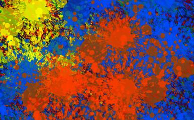Abstract color mixture multi colors effects wall texture Background.
