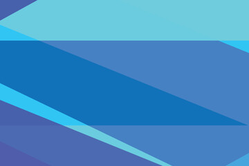 Abstract Modern Blue Background. Technology Banner. Geometric. Wallpaper. Vector Illustration