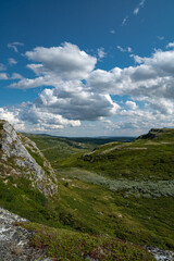 landscape with clouds