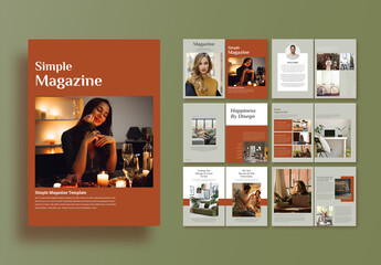 Simple Magazine Layout