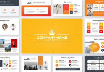 Modern Business Presentation Layouts