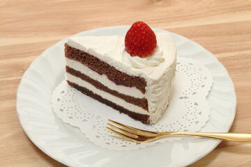 苺のティラミスケーキ