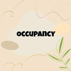 Occupancy 