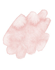 Watercolor paint stain 