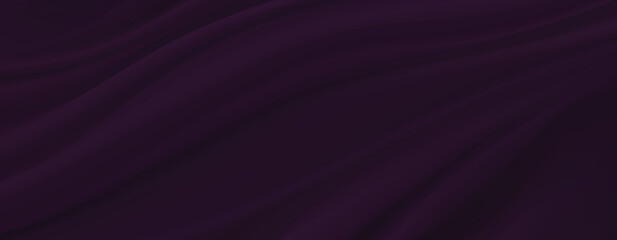 Smooth elegant Plum Purple silk or satin luxury cloth texture can use as wedding background. Luxurious Christmas background or New Year background. Vector illustration.