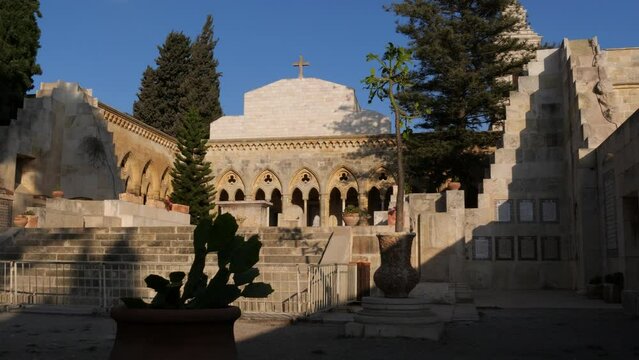 Pater Noster church on the Mount of Olives, Jerusalem, Israel