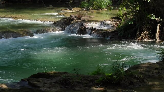 Namtok (waterfall) Chet Sao Noi National Park is a national park in Thailand