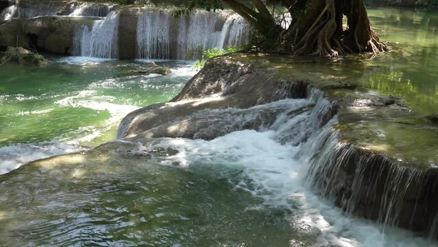 Namtok (waterfall) Chet Sao Noi National Park is a national park in Thailand
