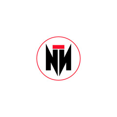 N letter creative logo vector.