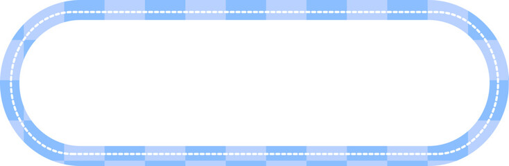 cute checkers banner masking tape label decoration