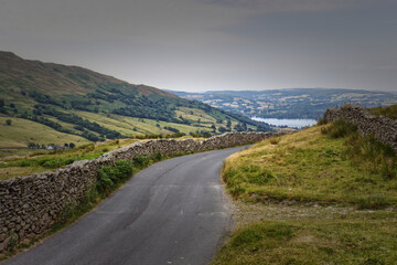 Road to the lakes