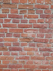 red brick wall texture