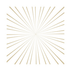 Obraz premium sunbeam vintage element, vector design